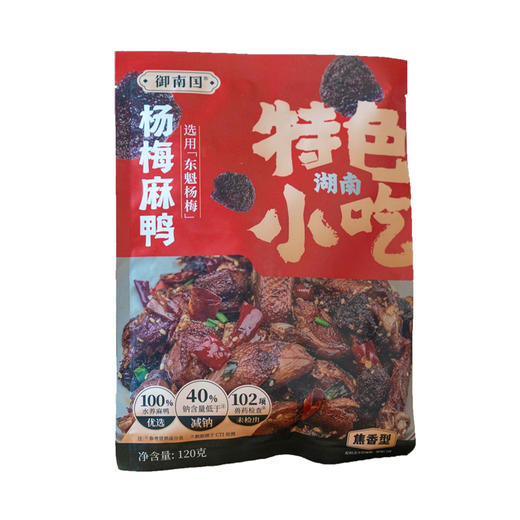 御南国 臻选杨梅鸭 120g/袋 微辣辛香 湖南特色美食 商品图4