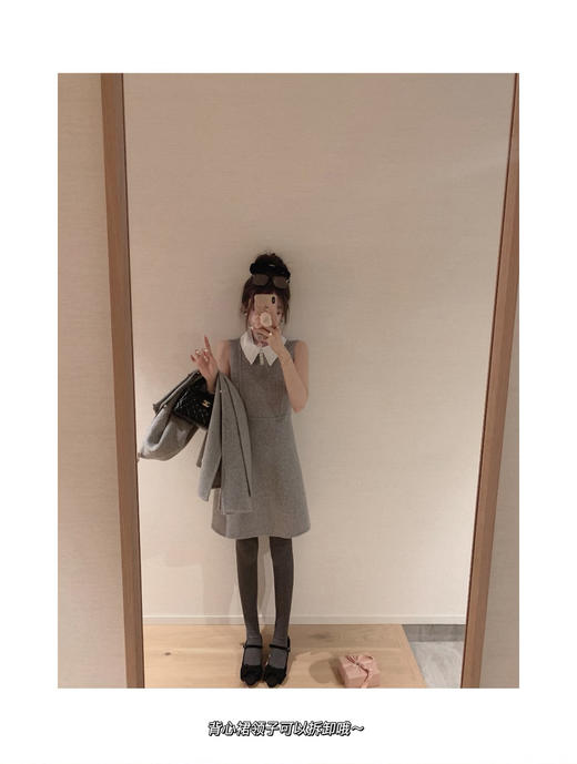 金蘑菇菇 金丝小种 国风斗篷系列/ 新中式温柔风插肩袖宽松大衣 商品图3