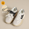 ZHR多巴胺德训鞋2025双鞋带厚底黄色透气休闲运动鞋复古阿甘鞋 商品缩略图1