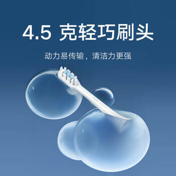 米家适配T302系列 米家声波电动牙刷头(标准型)3支装生日 /家用电器 /个护健康 /电动牙刷头 商品图3