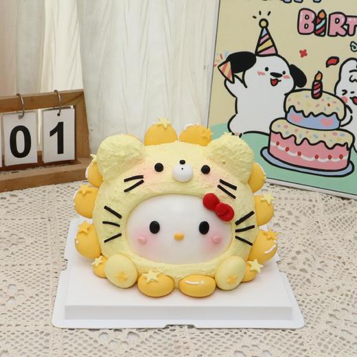 狮子座hello kitty星座蛋糕 商品图0