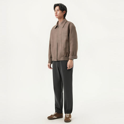 gxg.jeans男装  多色仿麂皮时尚宽松美式翻领夹克外套男 25春热卖 商品图3