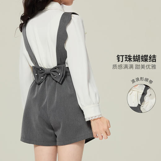蝴蝶结娃娃领套装 商品图3