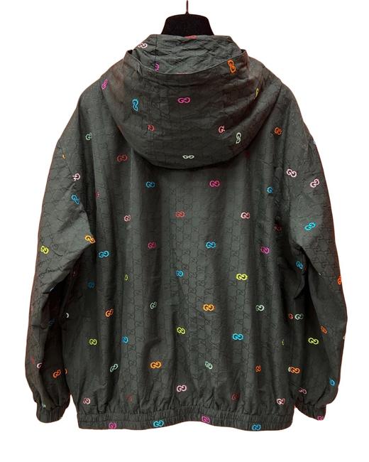 男款logo提花风衣连帽外套012 商品图1