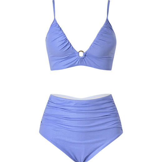 sisia新款泳衣女高级感比基尼性感辣妹风泡温泉度假分体泳装 商品图6