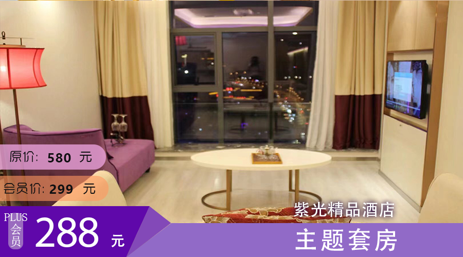主题套房 紫光精品酒店
