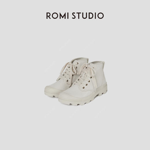 ROMI STUDIO“搭配主义”休闲帆布短靴RW24LP30797 商品图1