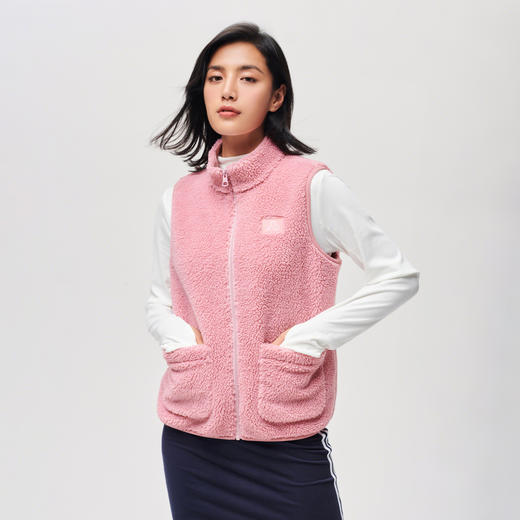 伯希和户外摇粒绒无袖马甲内搭女款保暖宽松加厚抓绒衣羊羔绒背心 商品图3