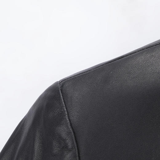 【100%绵羊皮】圣得西男士通勤皮夹克2025秋季扛皱易打理立领皮衣 商品图13