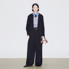 lost in echo2025早秋新款宽松落肩口袋翻领西装无腰头阔腿西装裤 商品缩略图3