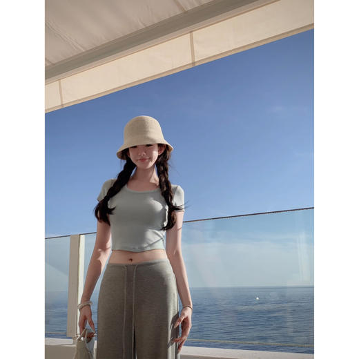 XS码 金蘑菇菇 -easy wear-不减肥系列 弧度t / 显瘦天花板 商品图5