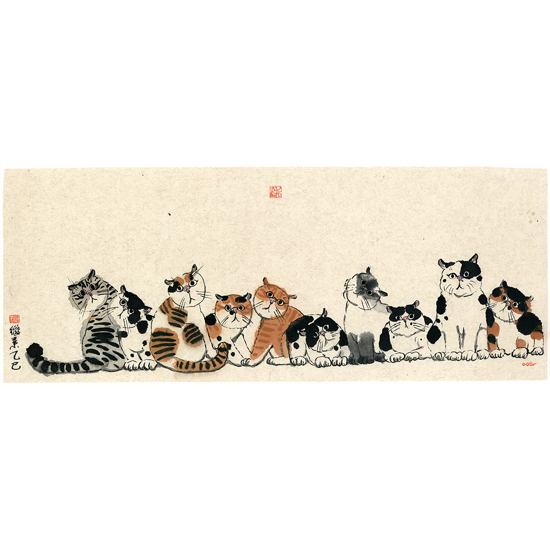 薛继业水墨原作