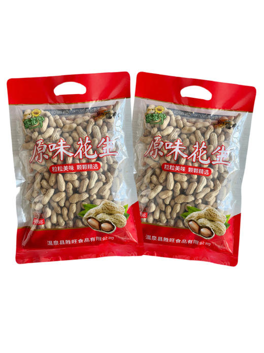 博州葵花郎原味花生500g*2袋 商品图2
