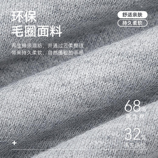 秋冬针织保暖立领可再生毛圈夹克外套-OW05-04 商品图5