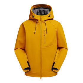 【129秒杀】LUCKY DEER/幸运鹿山系户外防风防水保暖YKK拉链时尚连帽软壳外套