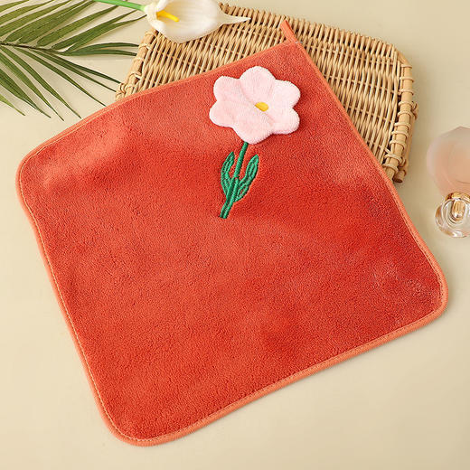 棉之初花朵小方巾（250611） 商品图2