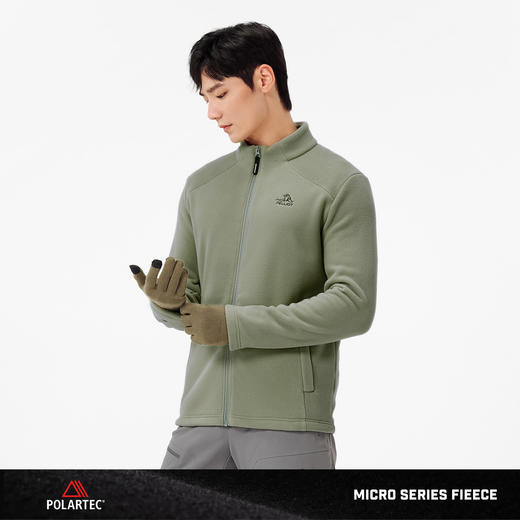 【P系列】伯希和Polartec200户外抓绒衣男轻量立领内胆拉链外套女 商品图1