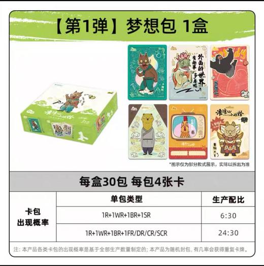 【春上新】8楼 乐高  浪浪山小妖怪-电影收藏卡-梦想包 吊牌价60元 商品图4