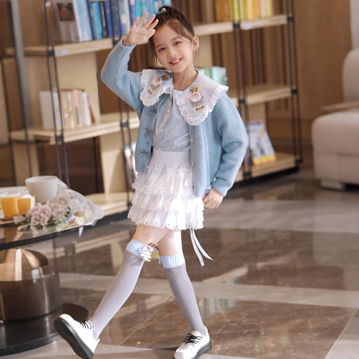 白韵蕾丝裙 商品图0