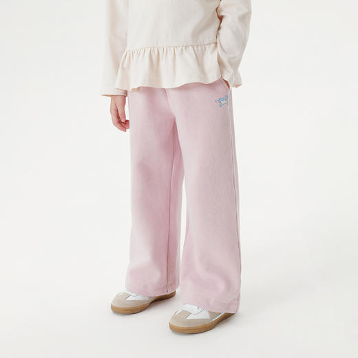 马克珍妮女童彩虹小马软糯直筒裤2025年秋装新款551322 商品图1