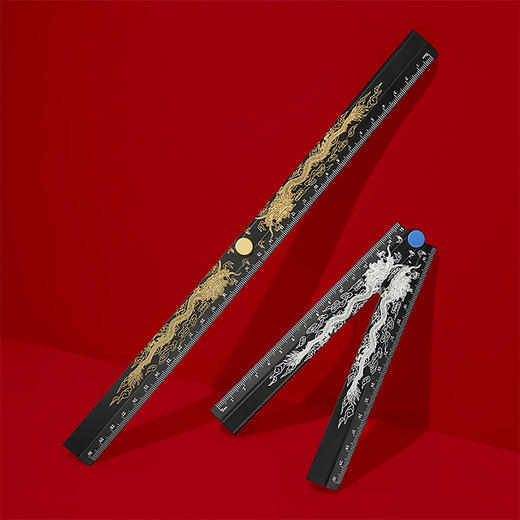 双龙戏珠折叠尺 商品图1