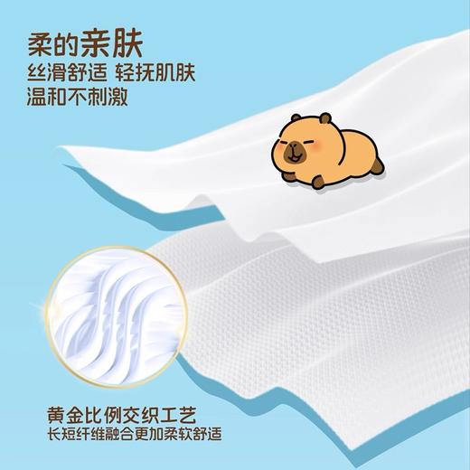 清风卡皮巴拉抽纸柔软亲肤纸巾家用卫生纸学生大包90抽/包M码 商品图2