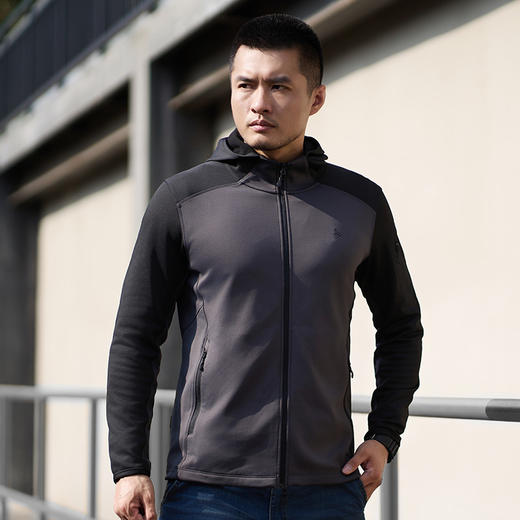 【龙牙上新】二代龙牙隐之云松轻量连帽开衫抓绒衣 商品图2