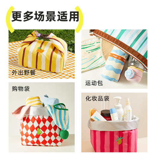 hugz保温袋饭盒袋手提袋通勤上班族便携大容量防水午餐袋包便当袋 商品图3