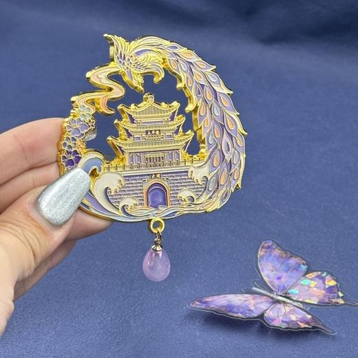 云南大理冰金属箱贴吊坠冰箱贴冰箱磁性贴云南旅游纪念品伴手礼 商品图0