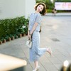 西子/法式镂空蕾丝小香风细棉外套半裙套装/WTTJ132 商品缩略图1