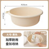 【家用脸盆加厚】耐用大号塑料洗脸盆子 学生宿舍用小盆洗衣服盆洗脚盆 商品缩略图11