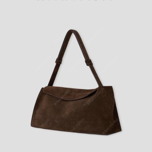 ROMI STUDIO“简约生活”欧标固色牛反绒皮革面单肩托特包444LS004 商品图0