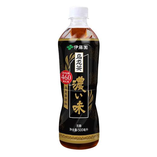伊藤园 无糖浓味乌龙茶乌龙茶茶饮料 500ml/瓶 商品图0