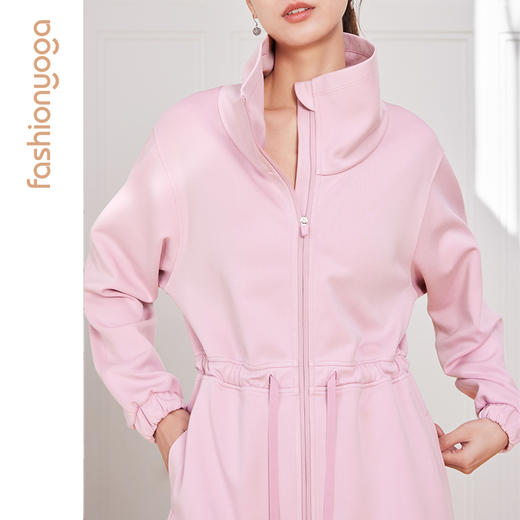 F14863休闲空气层中长外套 商品图11