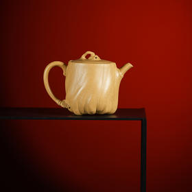 龙德堂陶艺 徐飞制《香荷》原矿金砂段 210cc 库存请咨询客服