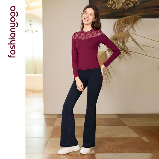 FC15355仙朵蕾丝拼接长袖 商品图3