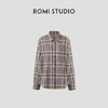 ROMI STUDIO“复古格调”低饱和撞色格子舒适棉质衬衫RWCRS94159 【发货时间25-30天】 商品缩略图0