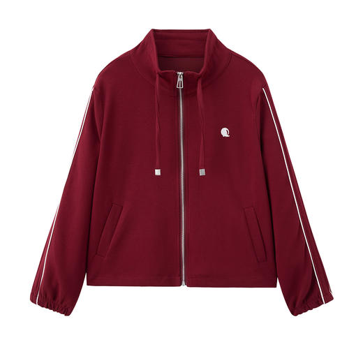 WZNHMM26572025秋季女装新款宽松休闲外套女立领拉链长袖百搭上衣 商品图4