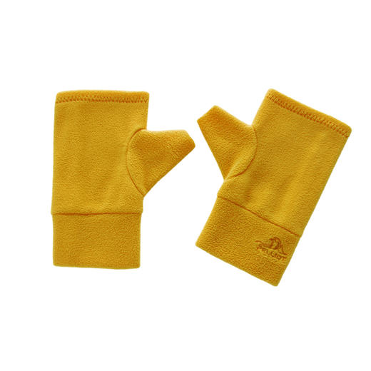 伯希和户外手套男女抓绒半指羊羔绒保暖骑行跑步徒步运动加厚加绒 商品图4