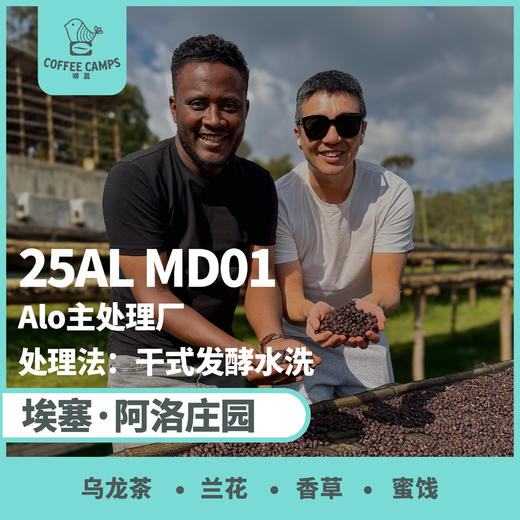 25产季 埃塞 阿洛 Alo MD01 干式发酵水洗 （生豆）空运批次 商品图0