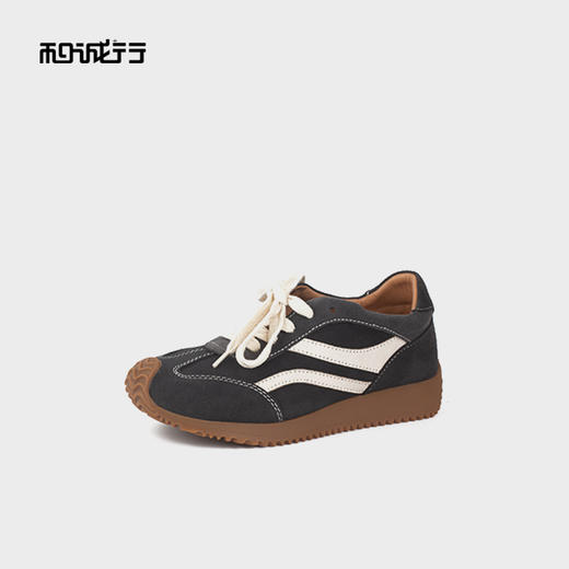 和诚行2025秋季新款复古百搭女式休闲鞋2130001 商品图1