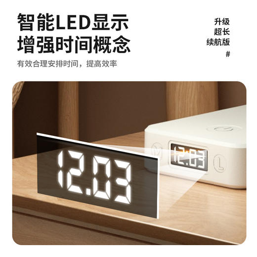 【护眼+充电宝=满分神器🔥】led折叠台灯护眼 充电宝功能 ，超长续航折叠台灯，三色温调光无蓝光，停电也不怕💡✨充插两用学生超长续航宿舍桌面阅读灯 商品图1