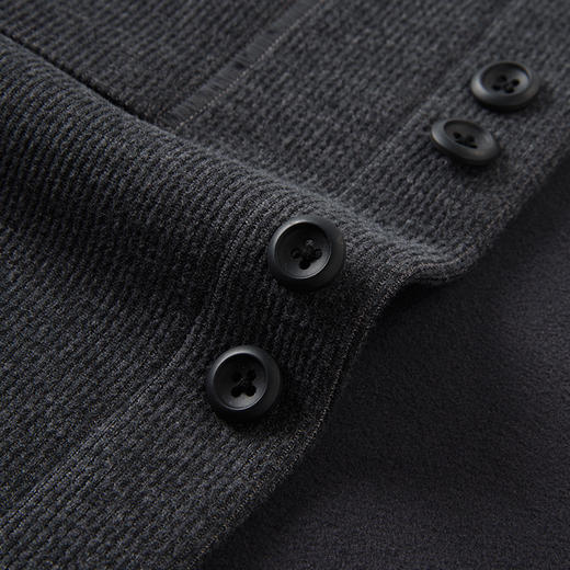 【含绵羊毛】罗蒙男士秋冬针织开衫外套休闲百搭慵懒男宽松毛衣外套 商品图6