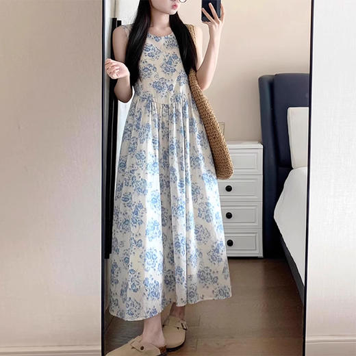 裁缝学苑AS557圆领无袖背心连衣裙纸样女装新款裙子样板打板图纸 商品图5