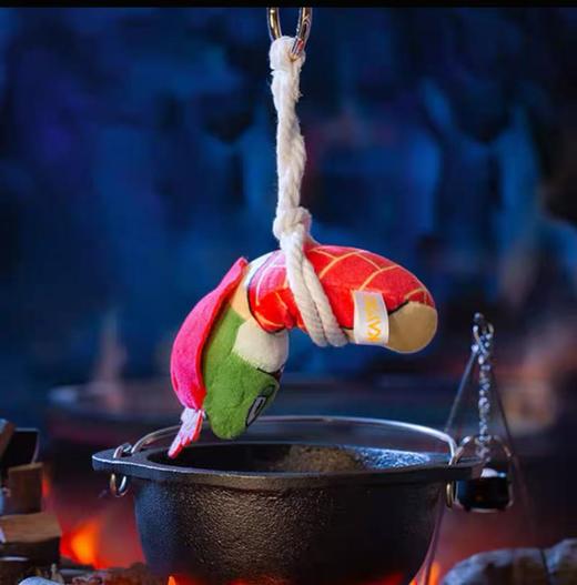 【春上新】8楼 乐高  浪浪山小妖怪-唐僧款毛绒挂件 吊牌价49元 商品图1