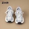 ZHR则则银色网面透气老爹鞋女秋季显高运动休闲鞋高颜值增高女鞋 商品缩略图7