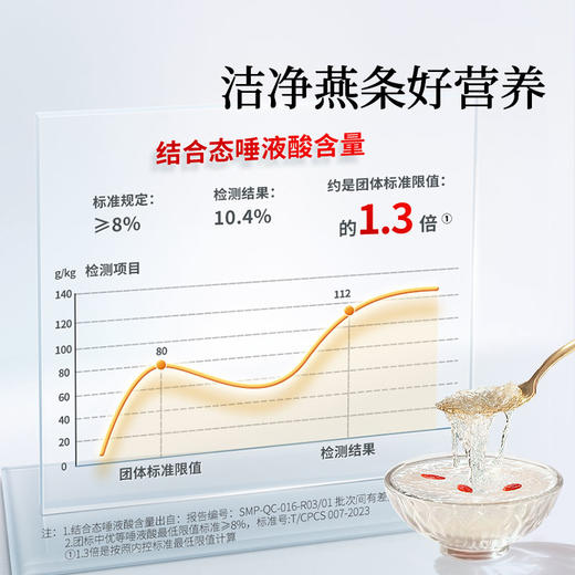 【正宗同仁堂品牌】北京同仁堂 青源堂 白燕条/印尼7S/30g 手工挑毛 自然燕条 自然色泽SY 商品图9