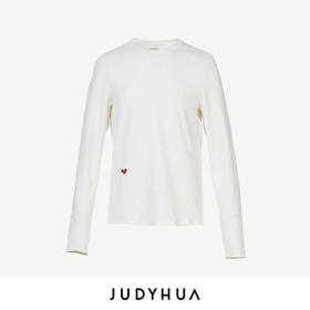 JUDYHUA 怦然心动系列爱心长袖T恤