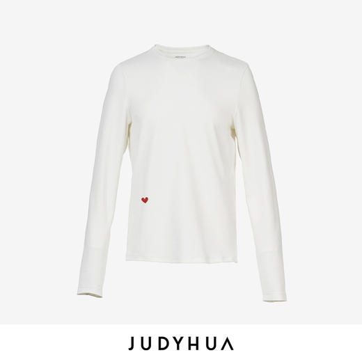 JUDYHUA 怦然心动系列爱心长袖T恤 商品图0