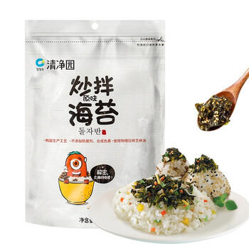清净园炒拌海苔碎30g 调味海苔拌饭料芝麻炒拌海苔寿司饭团包饭料 /粮油调味 /调味品 /其他调味料 商品图1
